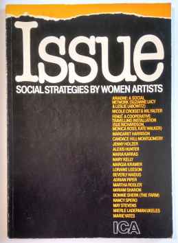 Issue: Social strategies by women artists : an exhibition